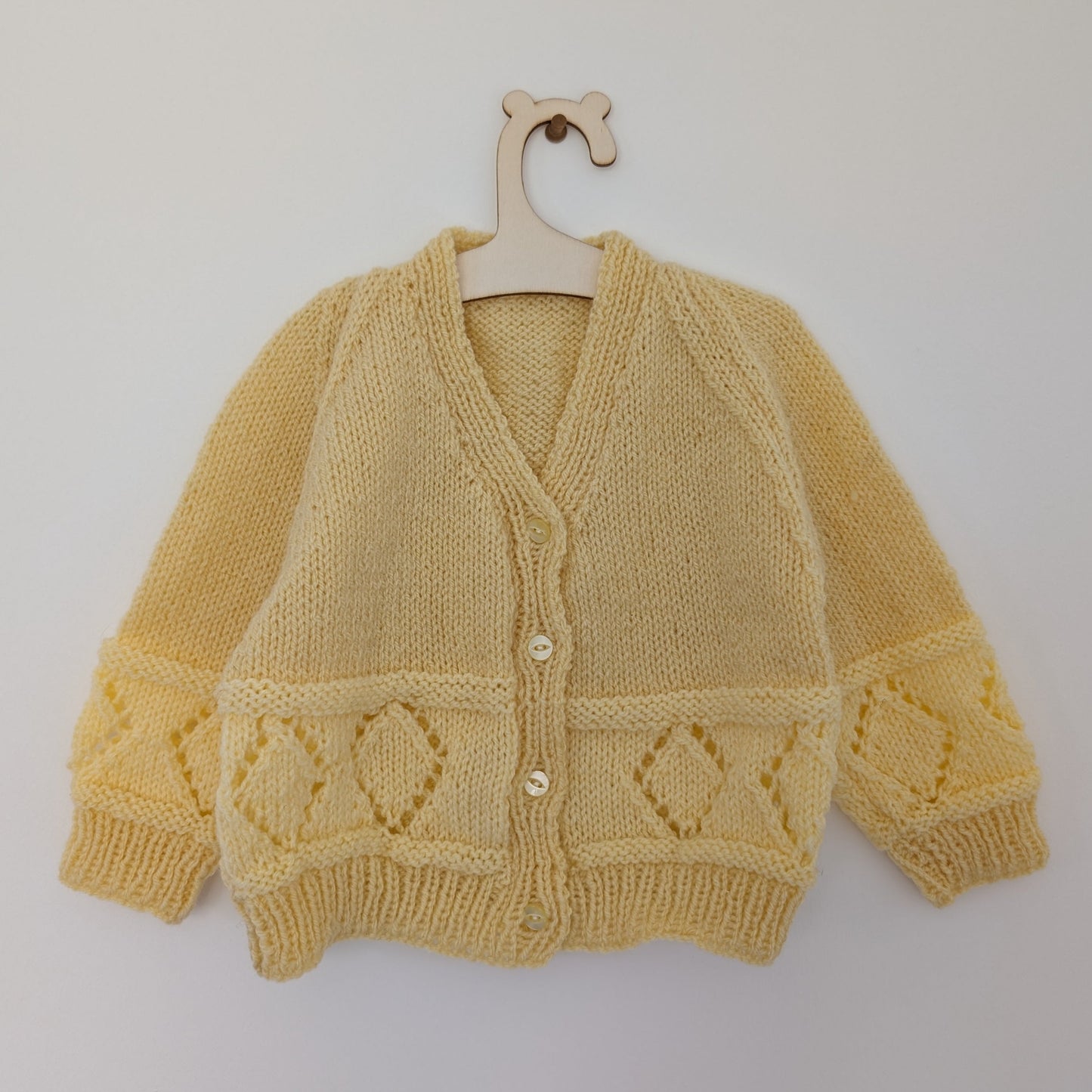 Yellow Cardi - 9 - 12 M