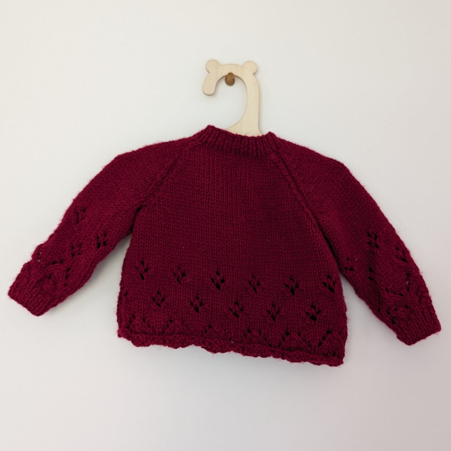 Red Cardi - Newborn