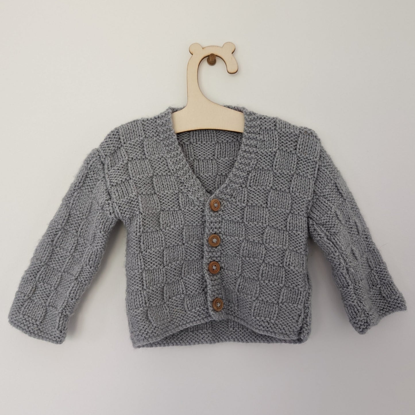 Grey Cardi - 0 - 3 M