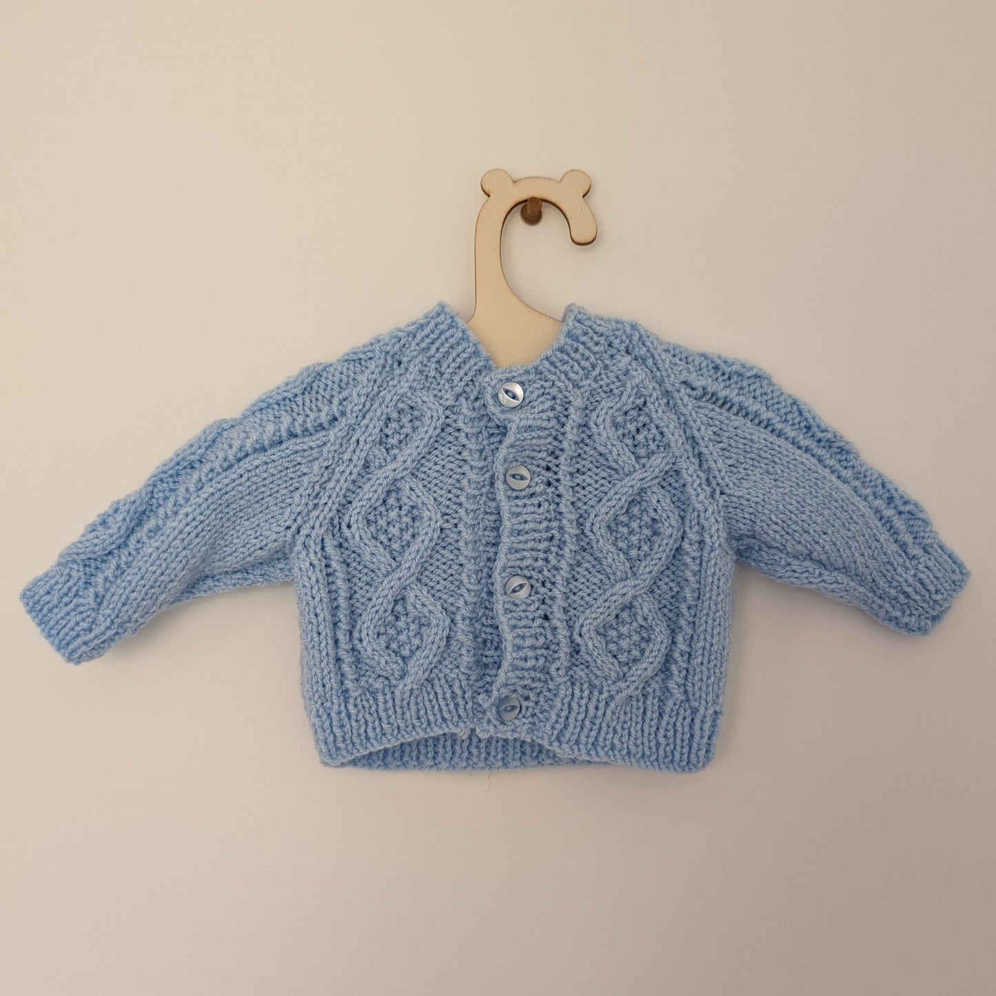 Blue Cardi - Newborn