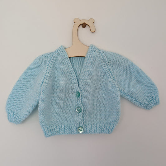 Blue Cardi - Newborn