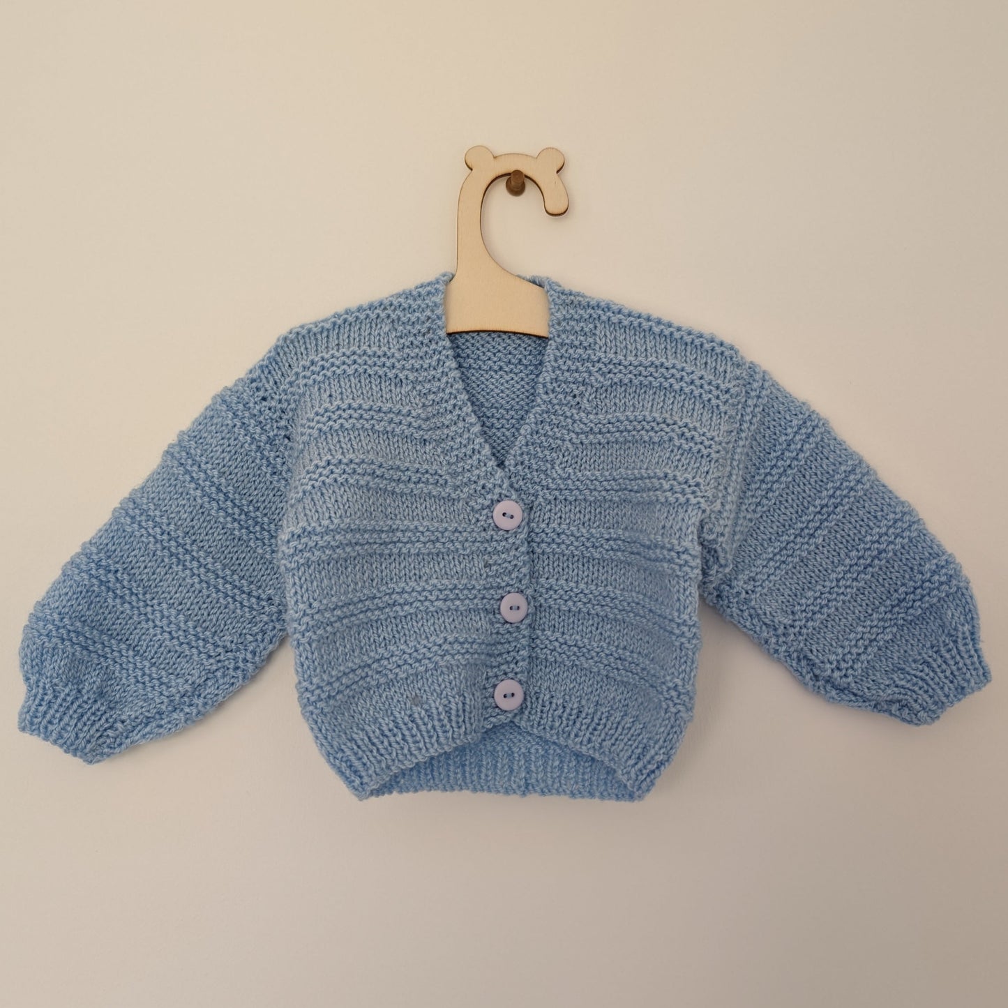 Blue Cardi - 3 - 6 M