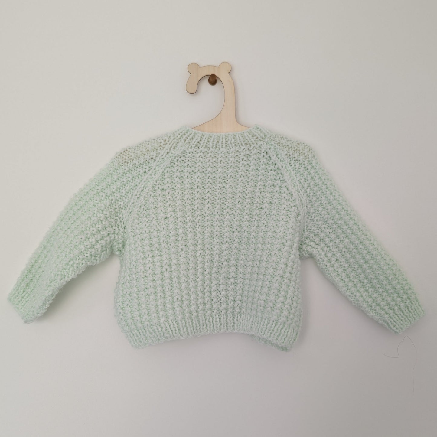 Green Cardi - 3 - 6 M