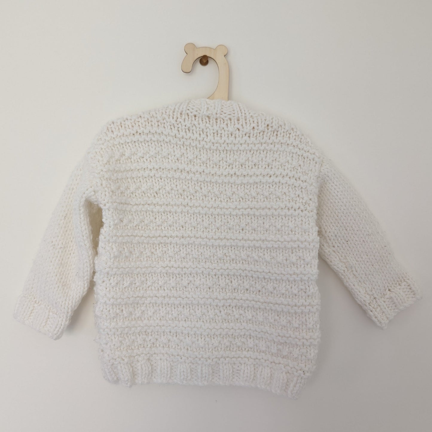 White Cardi - 6 - 9 M