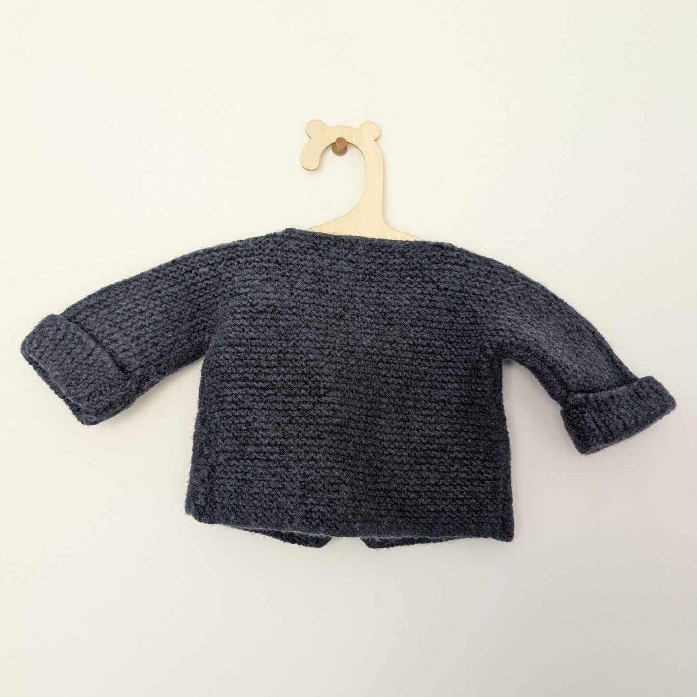 Navy Blue Cardi - Newborn