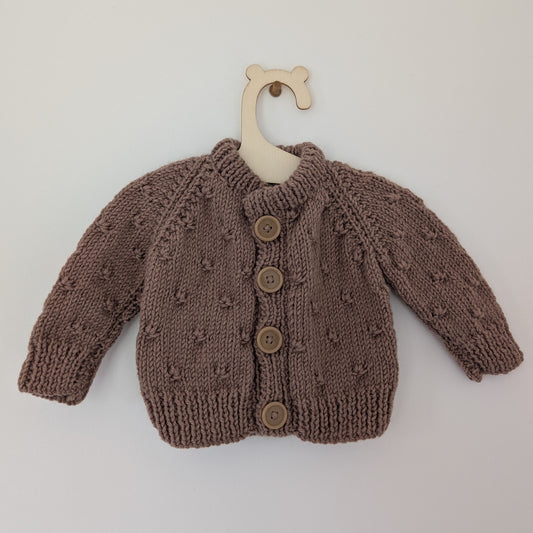 Beige Cardi - Newborn