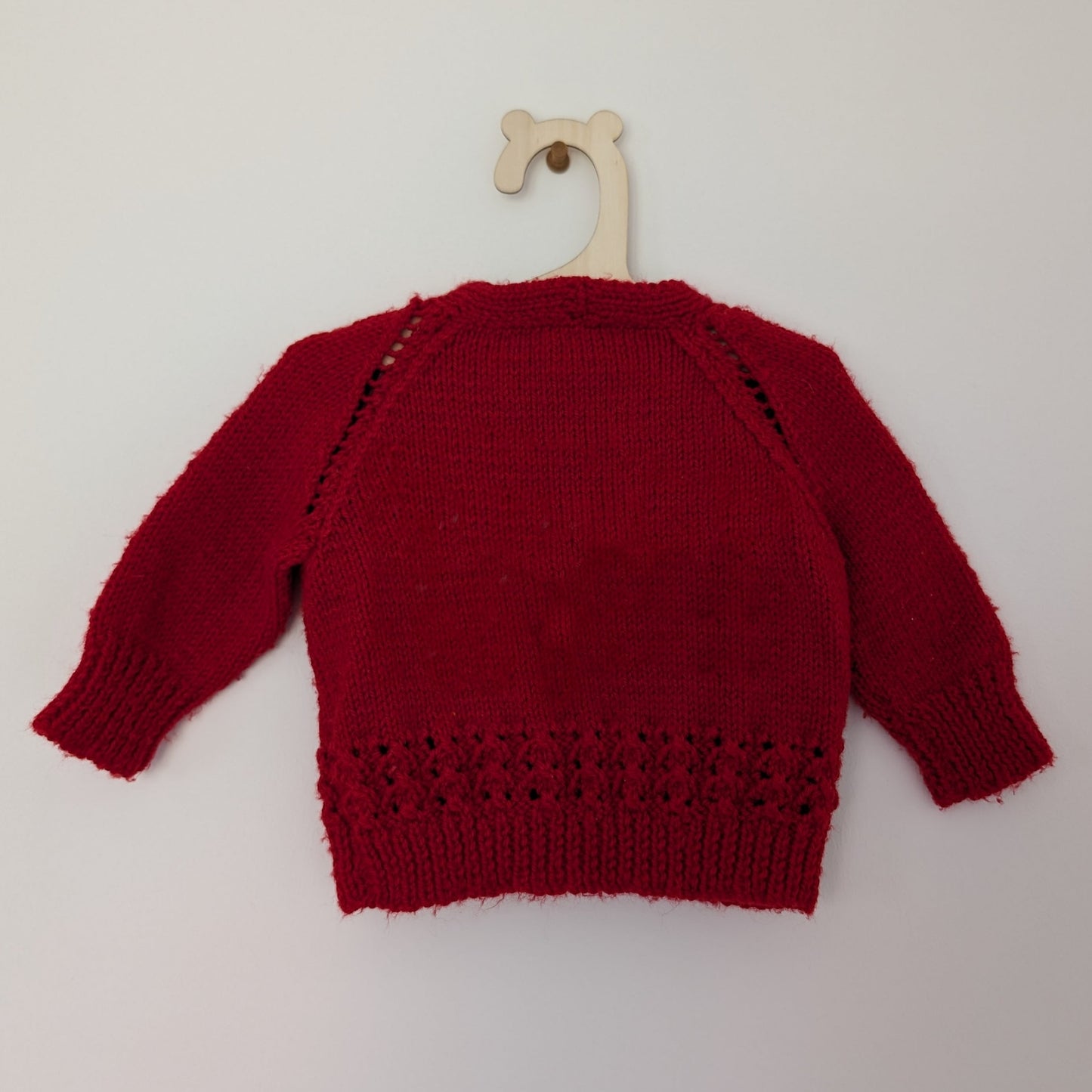 Red Cardi - 0 - 3 M