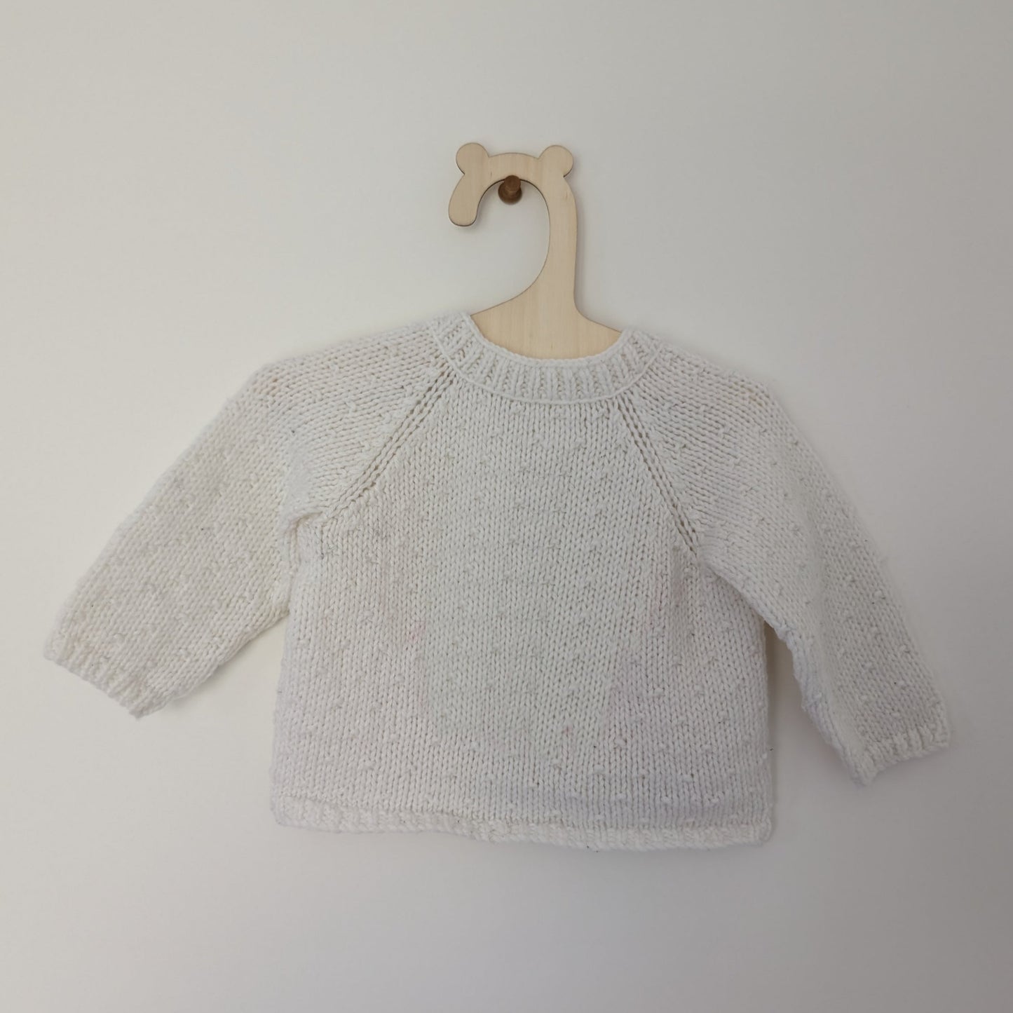 White Cardi - Newborn